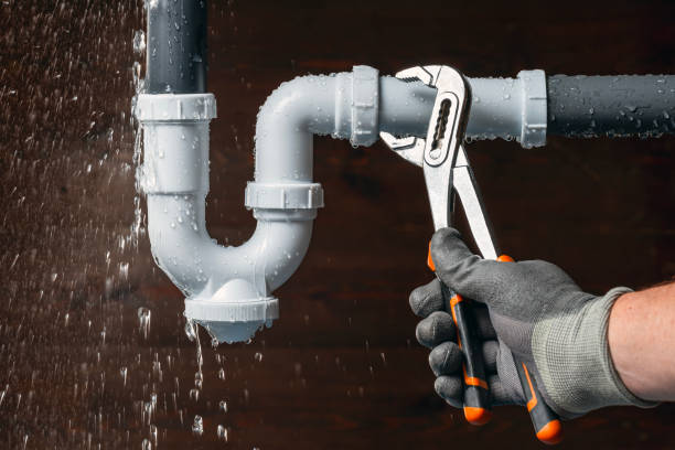 Professional Drain Cleaning technician working in Malvern, PA